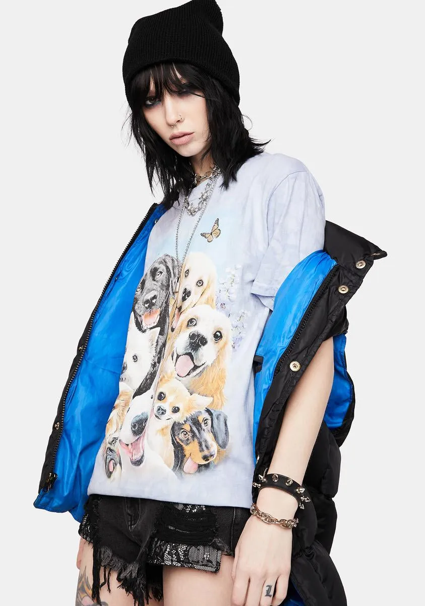 Dog Selfie Graphic Tee sold by Dolls Kill product image thumbnail 2