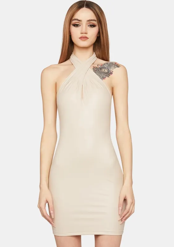 Quick Change Halter Dress sold by Dolls Kill