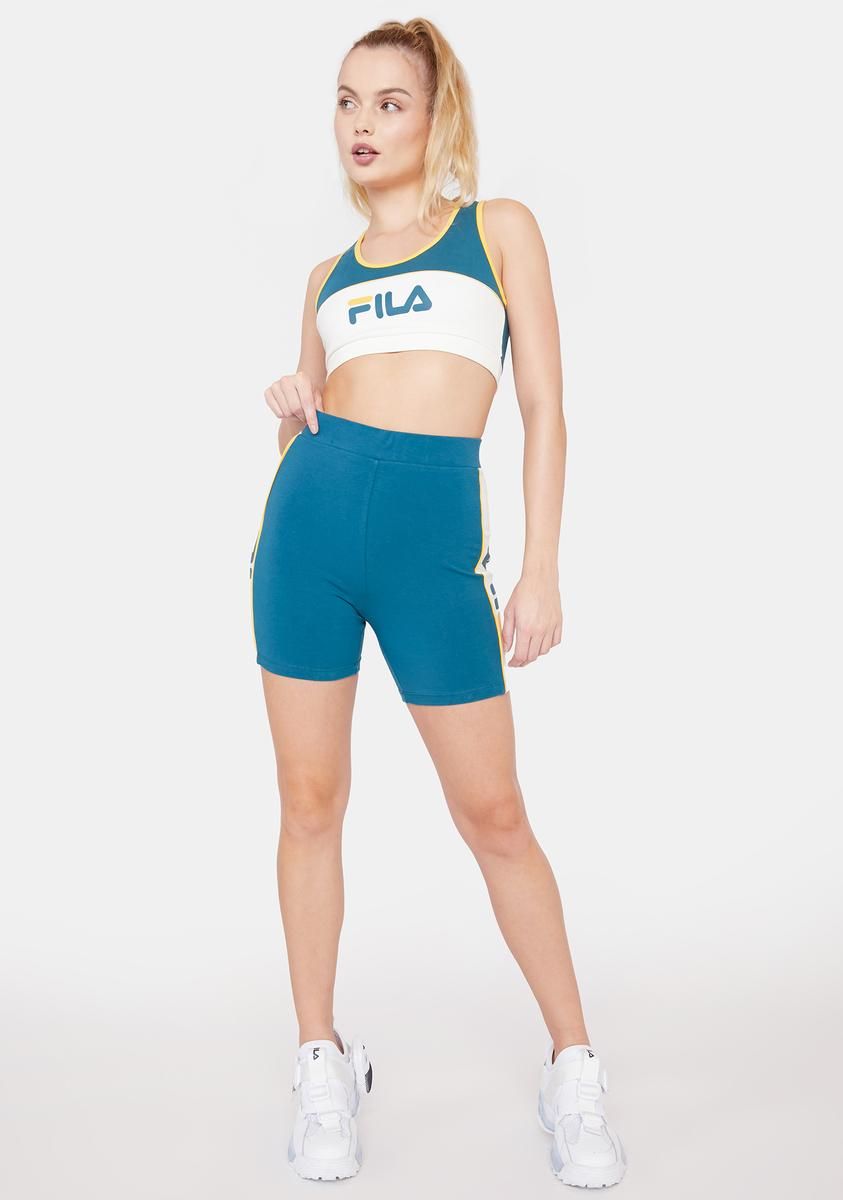 Blue Davina Bike Shorts sold by Dolls Kill product image thumbnail 3