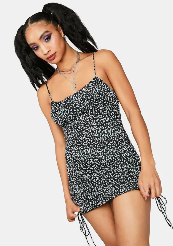 Watch Me Werk Floral Mini Dress sold by Dolls Kill
