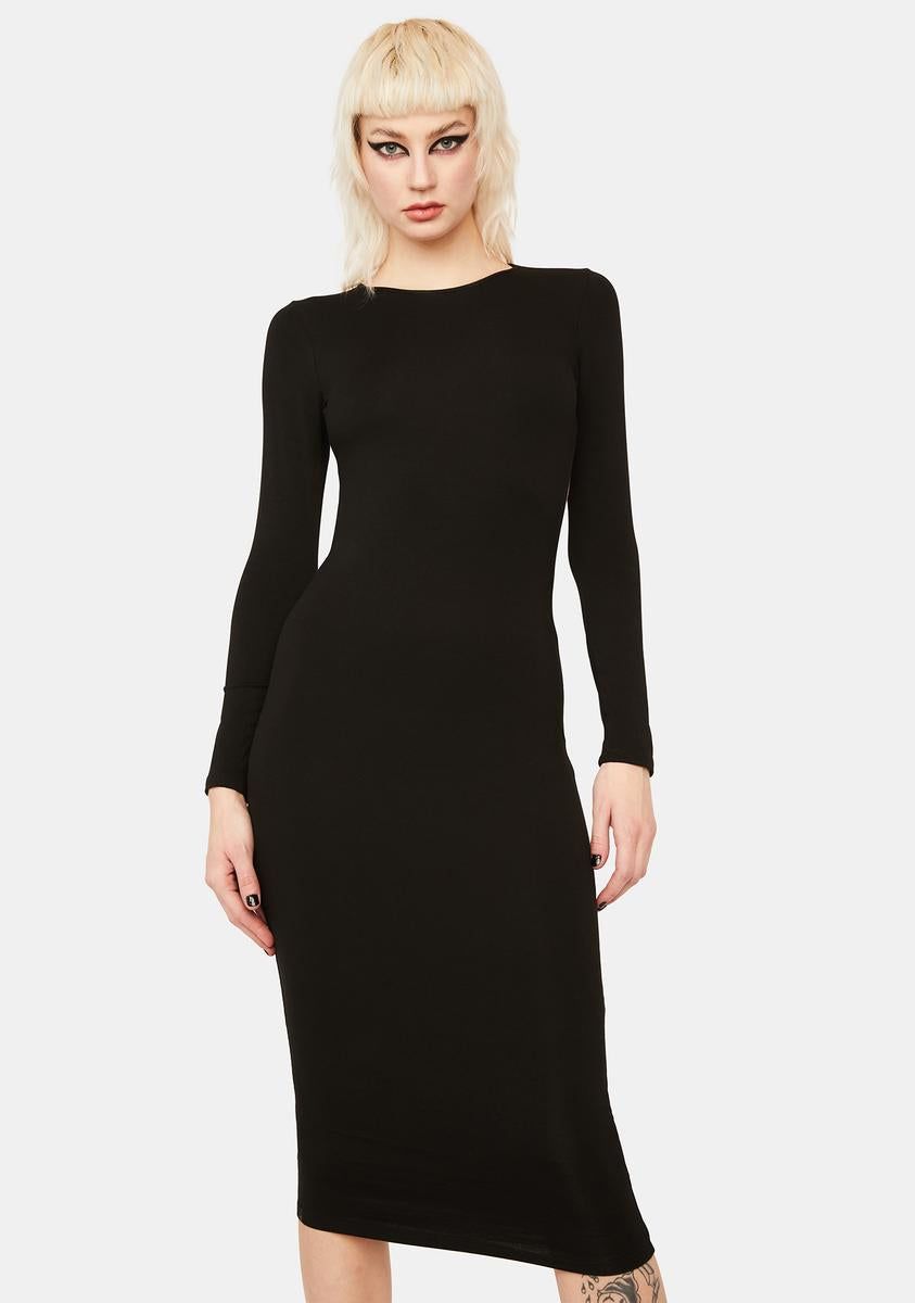 Cracking Up Cut Out Dress sold by Dolls Kill