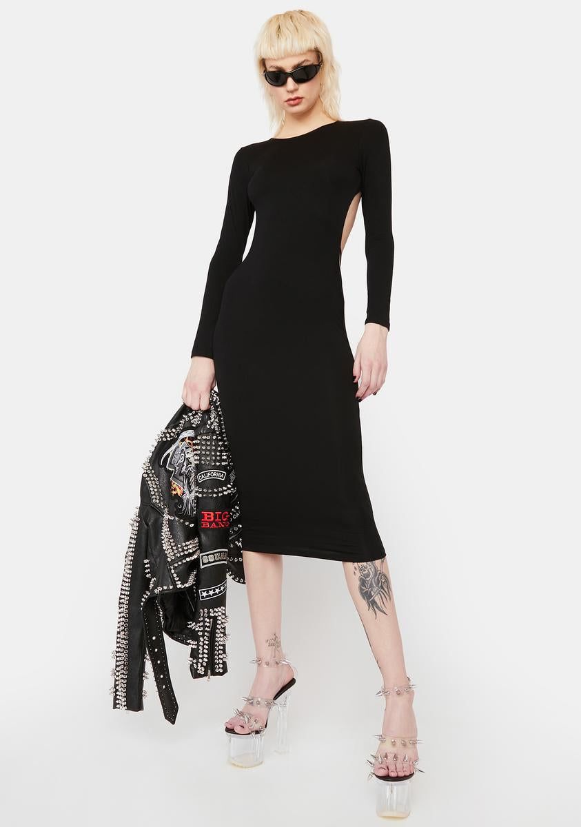 Cracking Up Cut Out Dress sold by Dolls Kill product image thumbnail 2