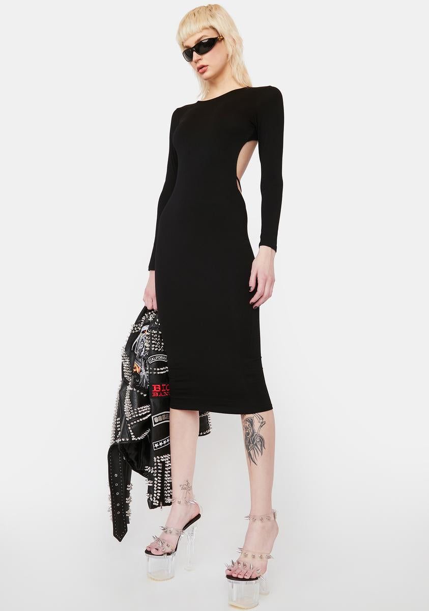 Cracking Up Cut Out Dress sold by Dolls Kill product image thumbnail 3