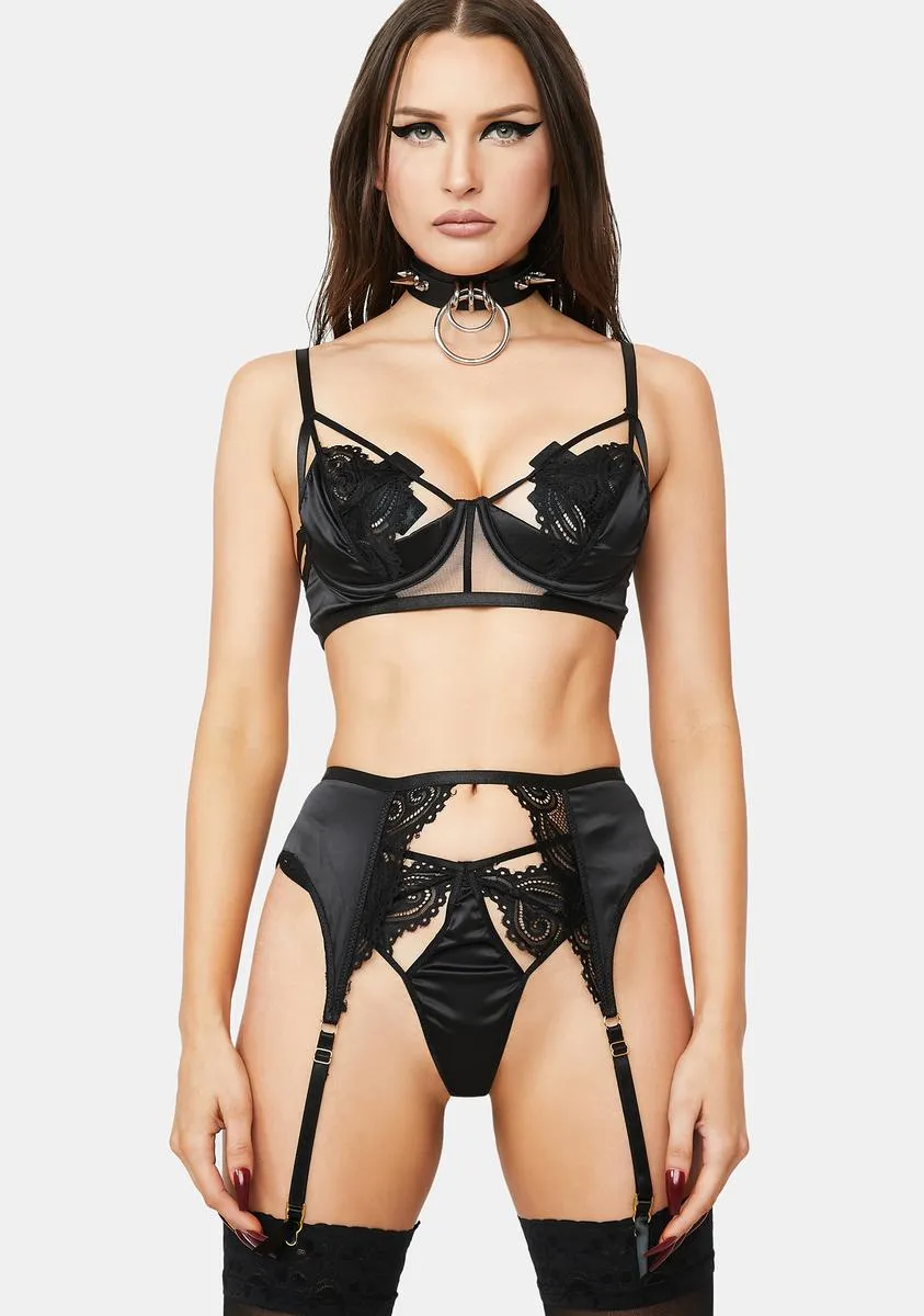 Ivy Art Deco Lingerie Set sold by Dolls Kill