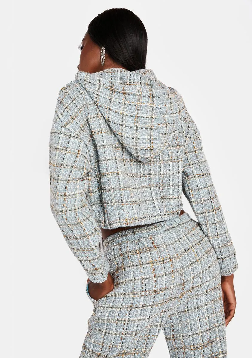 Changing The Rules Tweed Jacket sold by Dolls Kill product image thumbnail 4