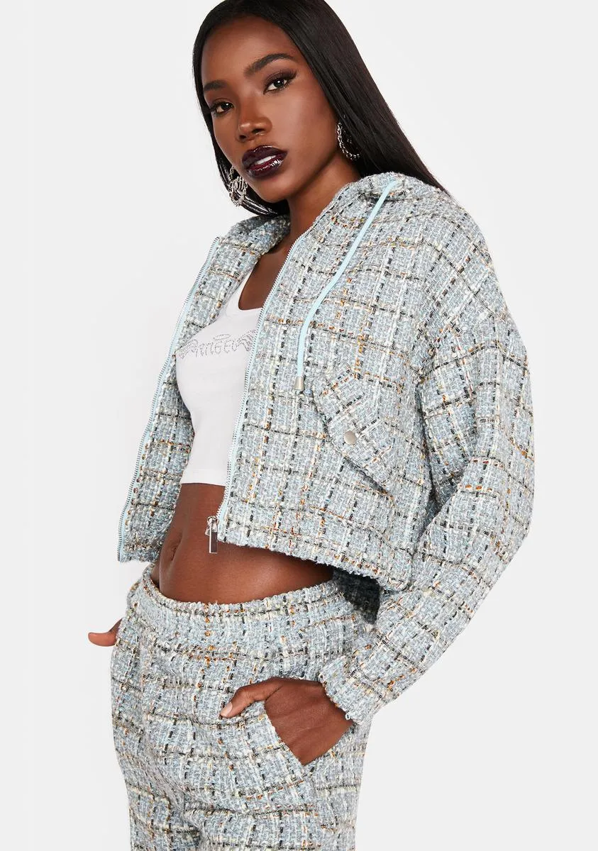 Changing The Rules Tweed Jacket sold by Dolls Kill product image thumbnail 2