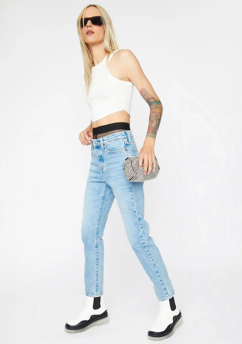 Tango Light Wedgie Icon Fit Jeans sold by Dolls Kill product image thumbnail 2