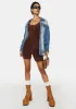 Some Morning Velvet Romper sold by Dolls Kill