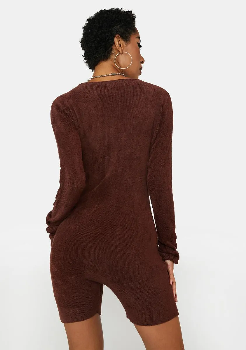 Some Morning Velvet Romper sold by Dolls Kill product image thumbnail 4