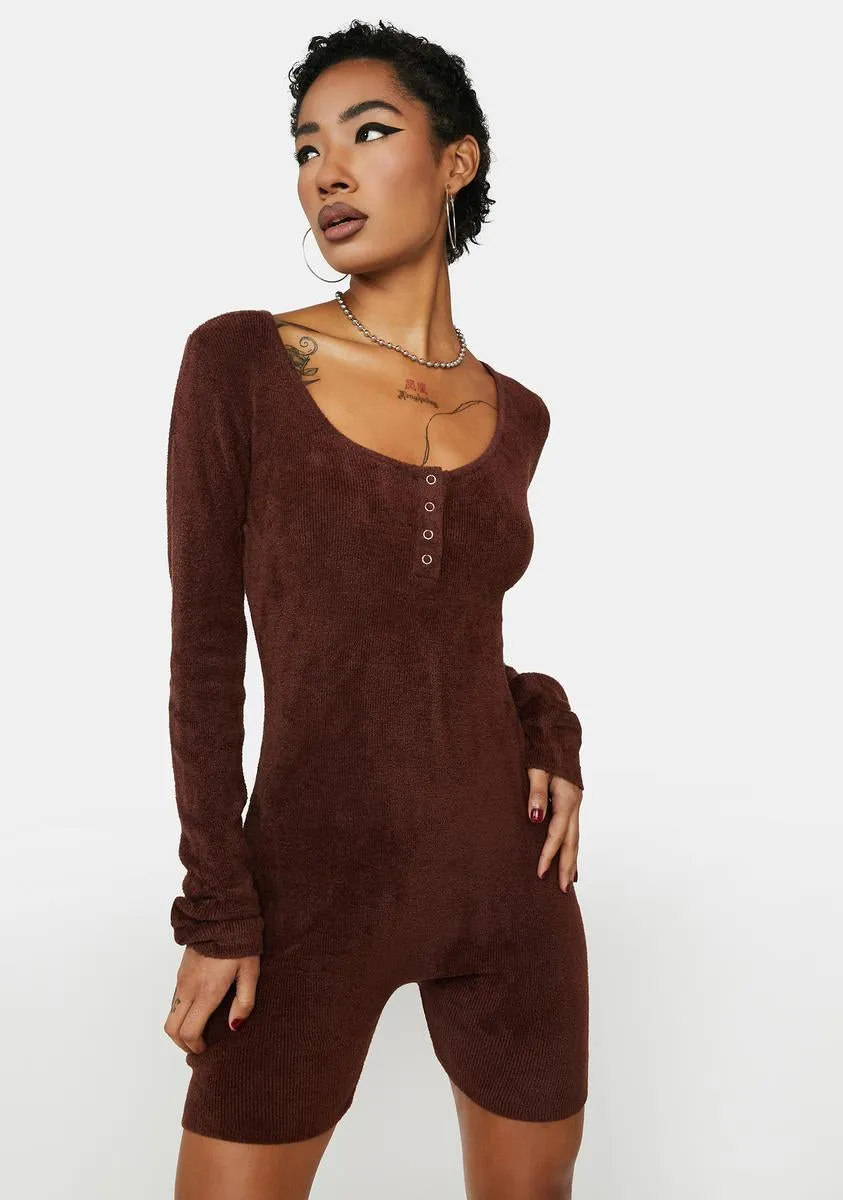 Some Morning Velvet Romper sold by Dolls Kill