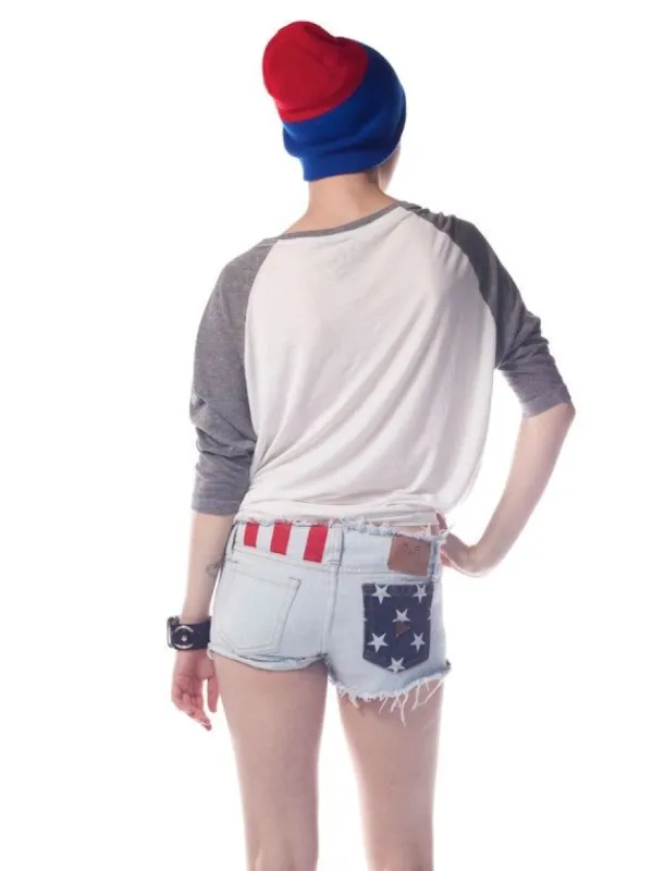 Scorpions Chrome Two Tone Raglan Shirt sold by Dolls Kill