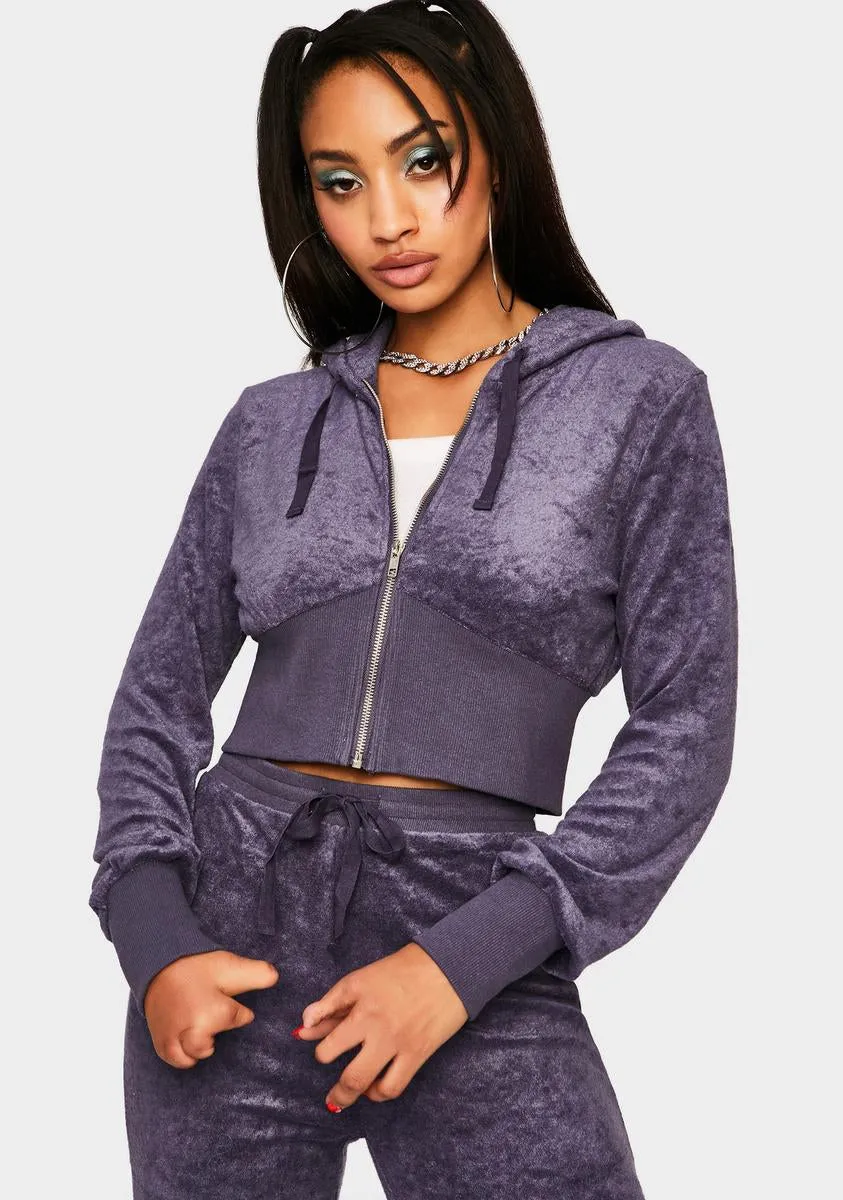 I Know Best Zip Up Hoodie sold by Dolls Kill