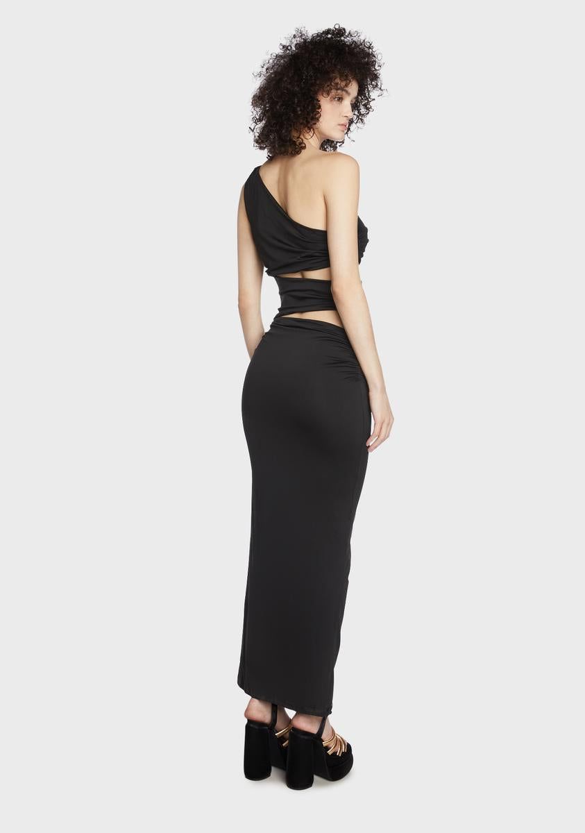 Ring Detail Cutout Maxi Dress sold by Dolls Kill product image thumbnail 5