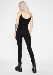 Dark Nothing To Hide Catsuit sold by Dolls Kill