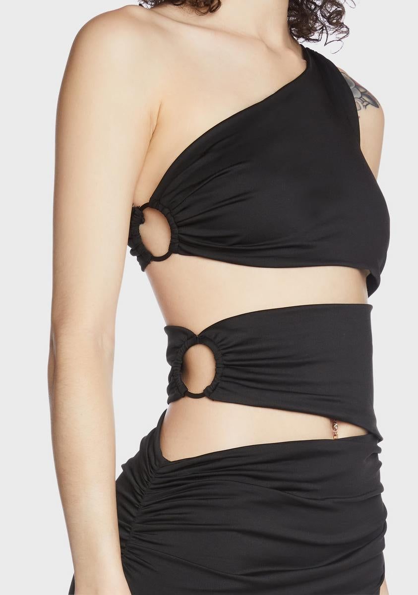 Ring Detail Cutout Maxi Dress sold by Dolls Kill product image thumbnail 2