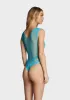 Bombshell Beauty Fishnet Bodysuit - Blue sold by Dolls Kill