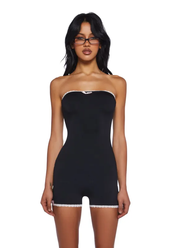 Sweet Talk Me Knit Romper sold by Dolls Kill