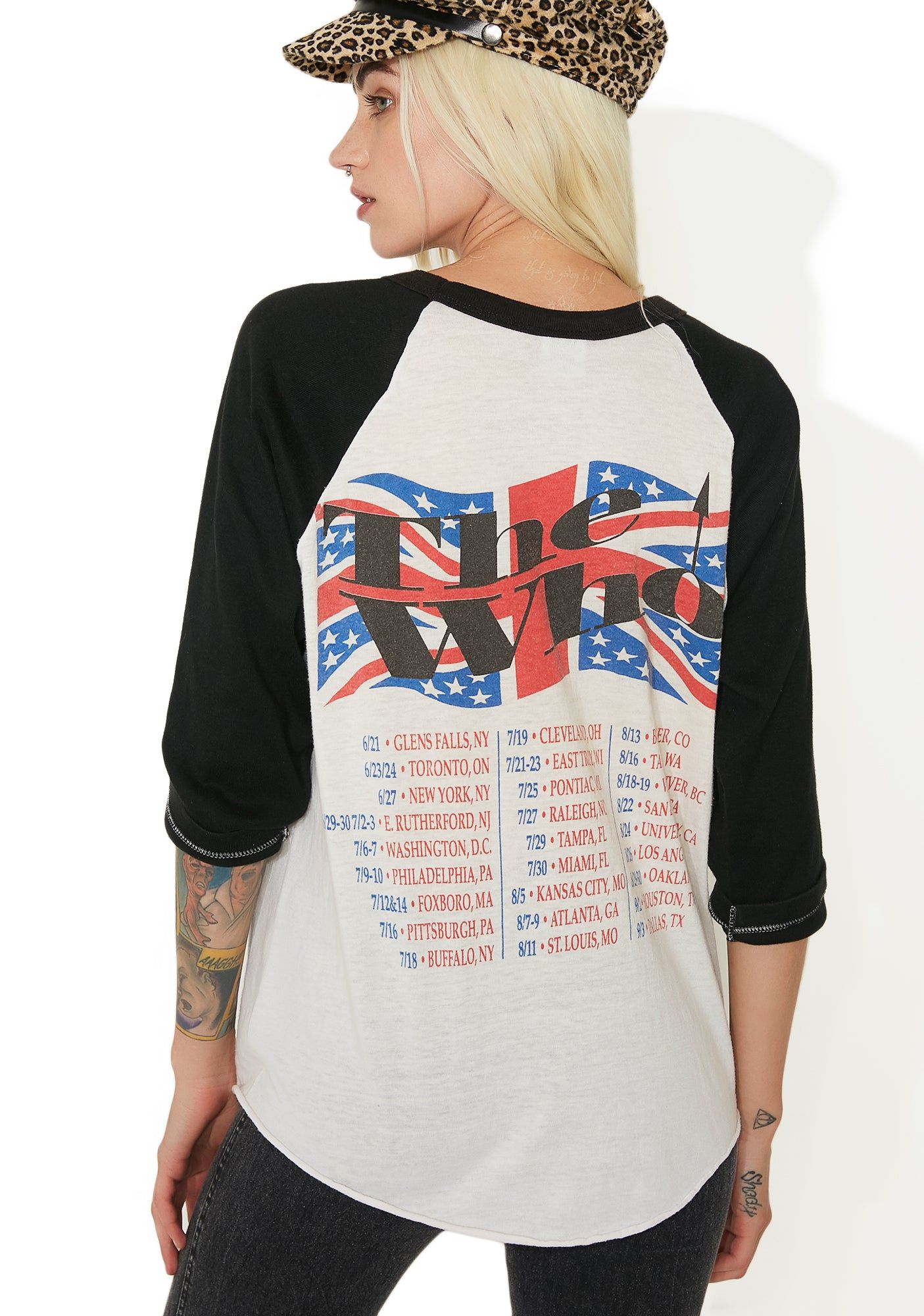 Vintage The Who Raglan Tee sold by Dolls Kill product image thumbnail 3