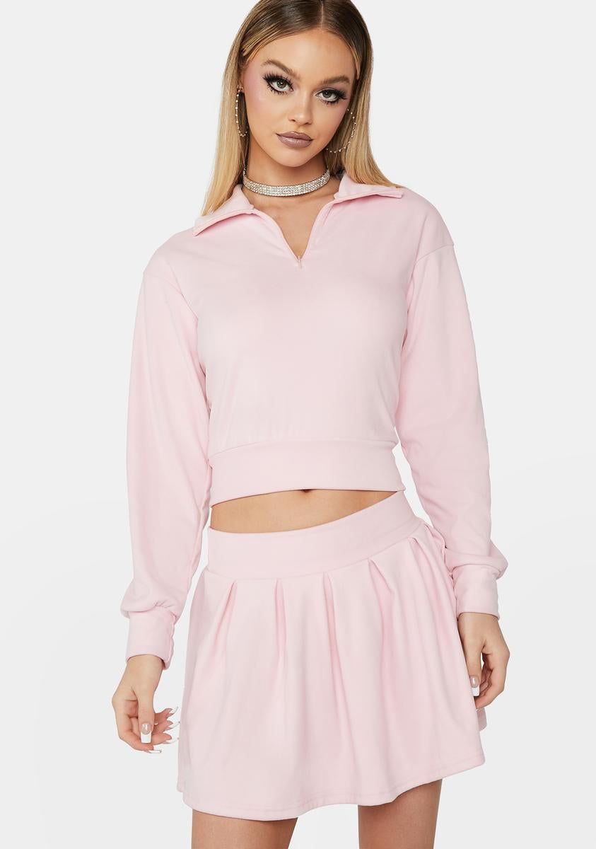 Diva Hall Pass Skirt Set sold by Dolls Kill