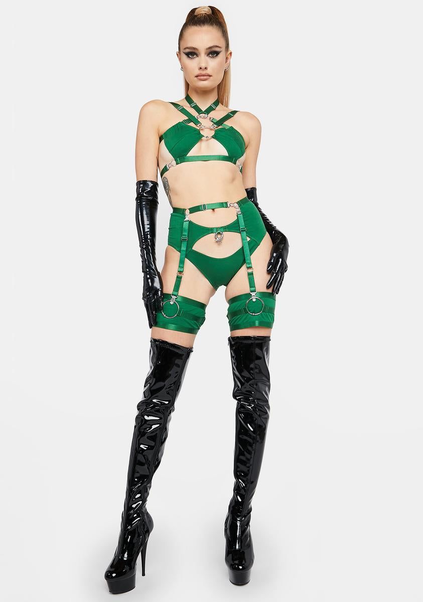 Green All You Wanted Bralette sold by Dolls Kill product image thumbnail 3