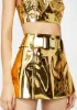 Golden Runner Mini Skirt sold by Dolls Kill