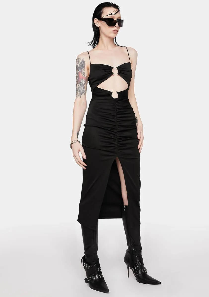 Secret Chat Maxi Dress sold by Dolls Kill product image thumbnail 2