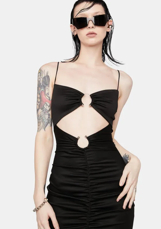 Secret Chat Maxi Dress sold by Dolls Kill