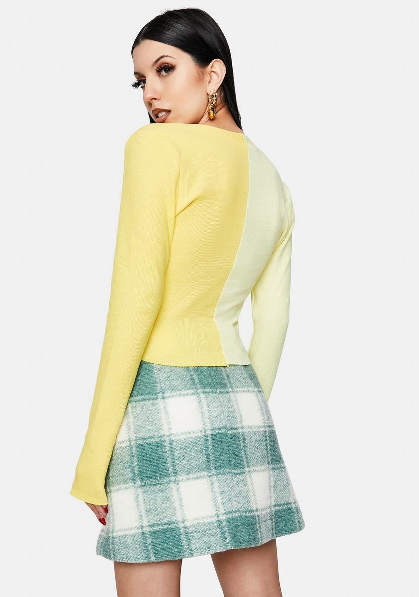 Twiggy Green Skirt sold by Dolls Kill product image thumbnail 4