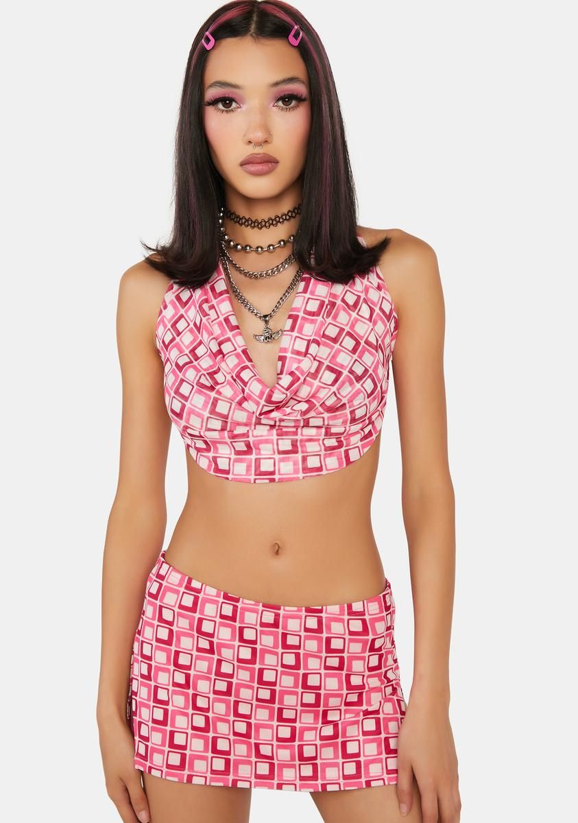 Retrospect Skirt Set sold by Dolls Kill