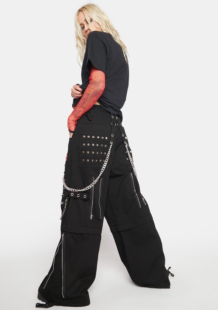 Monster Stud Wide Leg Pants sold by Dolls Kill product image thumbnail 4