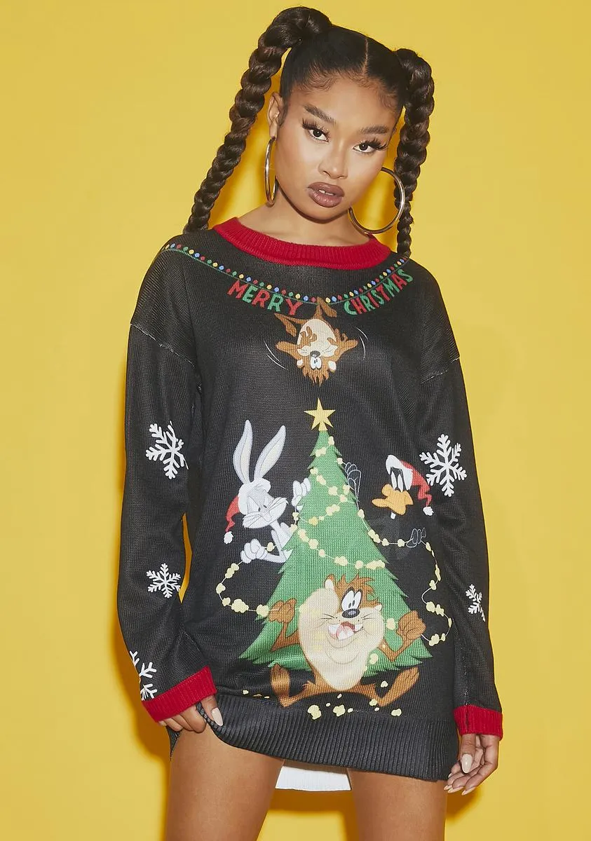 Holiday Cheer Oversized Sweater sold by Dolls Kill
