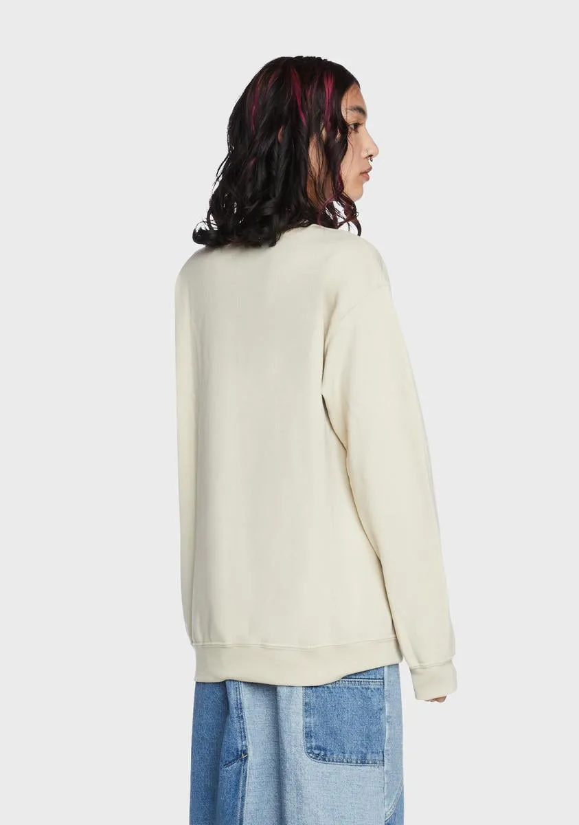 Obey Puppy Old School Crewneck Sweater sold by Dolls Kill product image thumbnail 4