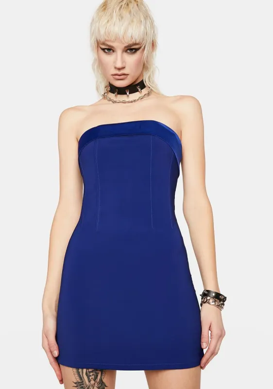 Some Hearts Strapless Bodycon Dress sold by Dolls Kill