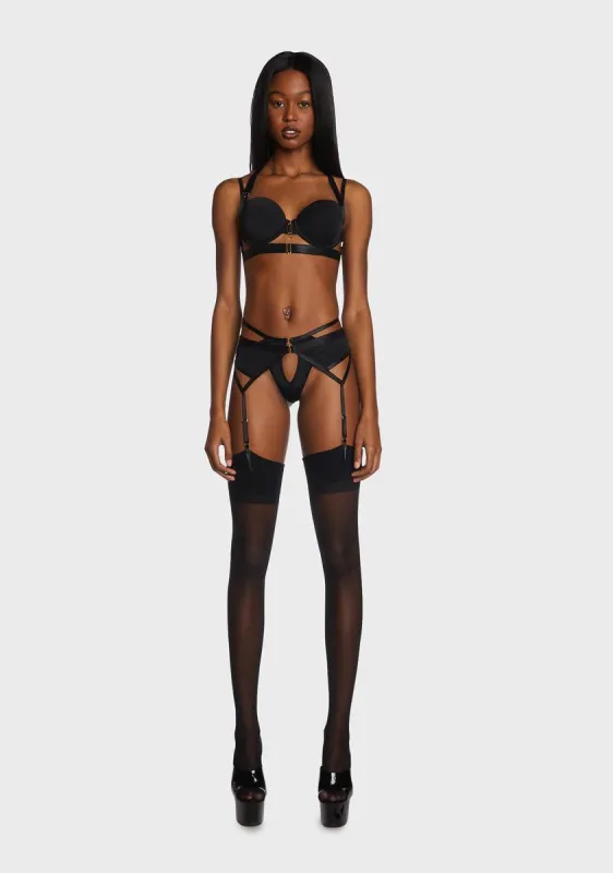 Never Leaving Lingerie Set sold by Dolls Kill