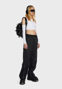 Major Sport Sweatpants - Black sold by Dolls Kill