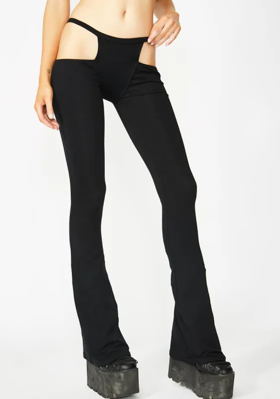 Groove Krush Cut-Out Pants sold by Dolls Kill