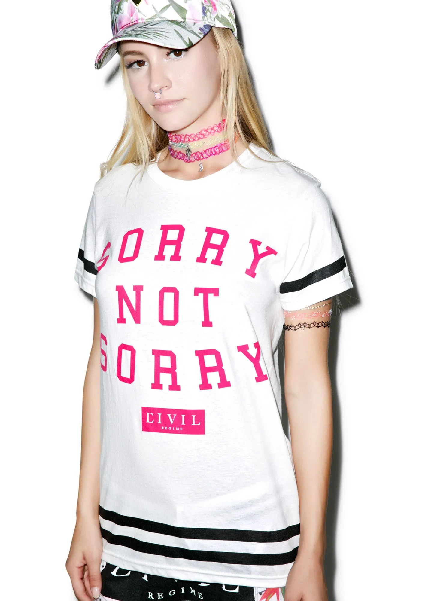 Sorry Not Sorry BF Tee sold by Dolls Kill product image thumbnail 5