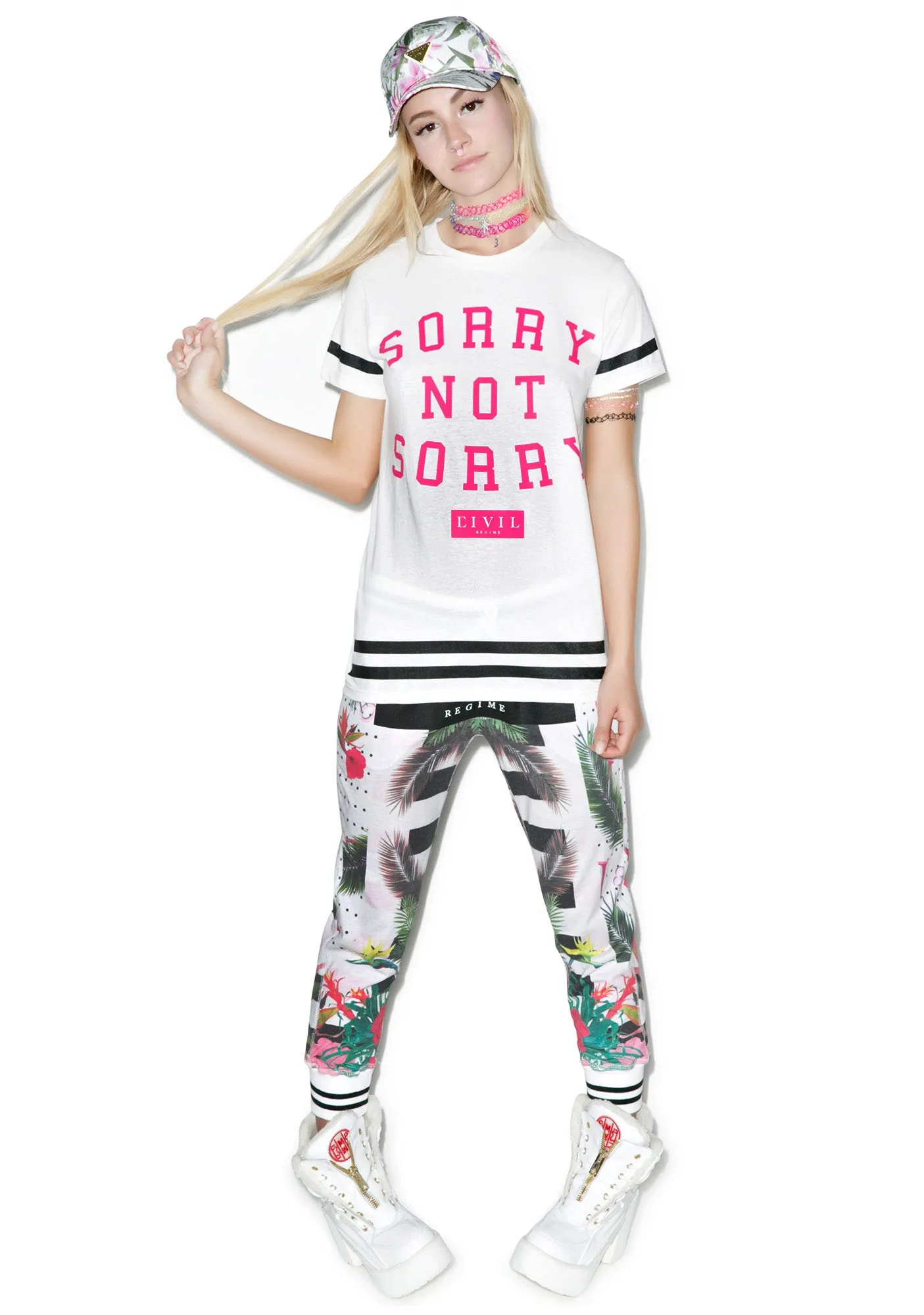 Sorry Not Sorry BF Tee sold by Dolls Kill product image thumbnail 2