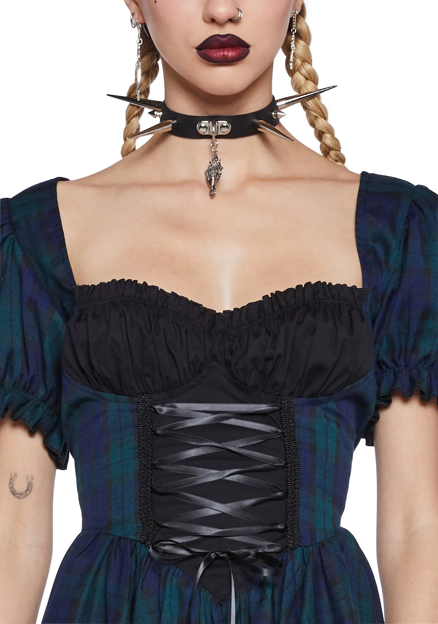 Midnight Study Mini Dress sold by Dolls Kill product image thumbnail 5