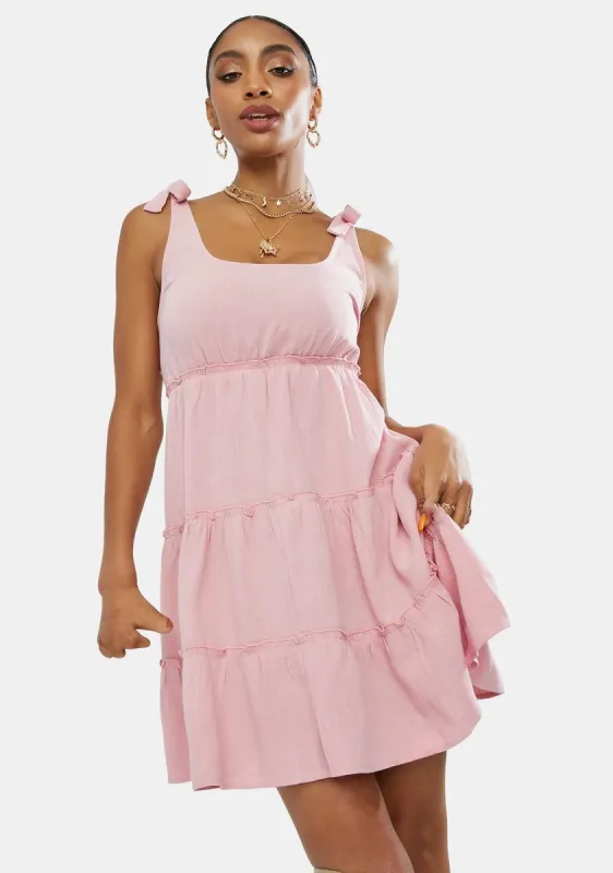 Rose Hanging On To Hope Mini Dress sold by Dolls Kill