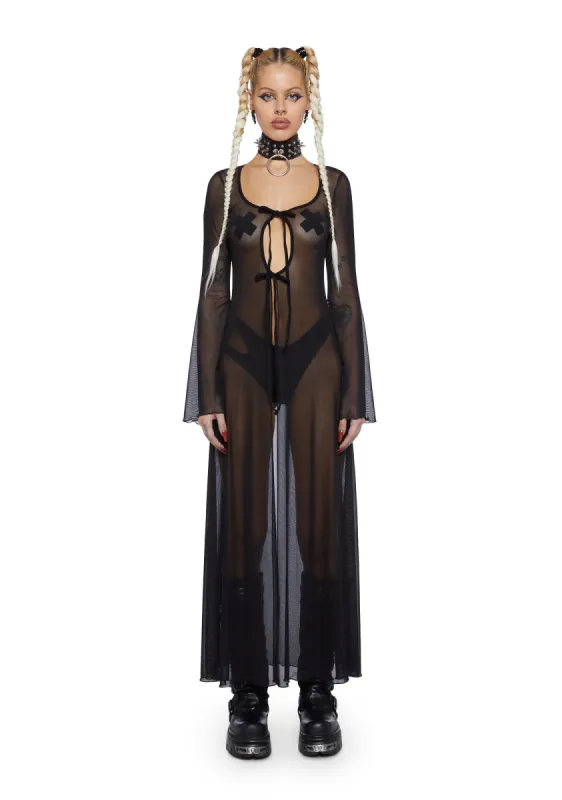 Cyber Reboot Sheer Duster sold by Dolls Kill