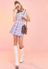 Make A Scene Plaid Skirt sold by Dolls Kill