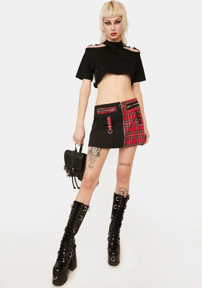 Strappy Crop Top sold by Dolls Kill product image thumbnail 3