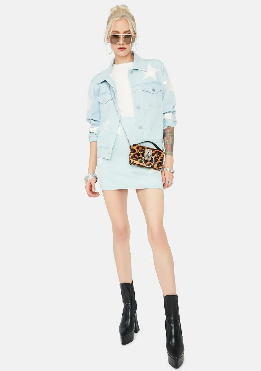 Road Less Traveled Star Patch Jean Jacket sold by Dolls Kill product image thumbnail 3