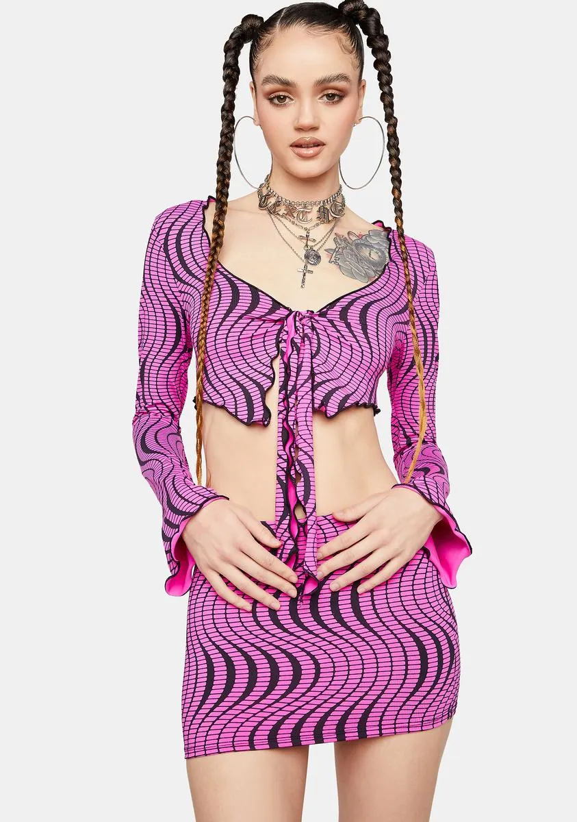 Shed My Skin Mini Skirt sold by Dolls Kill product image thumbnail 2