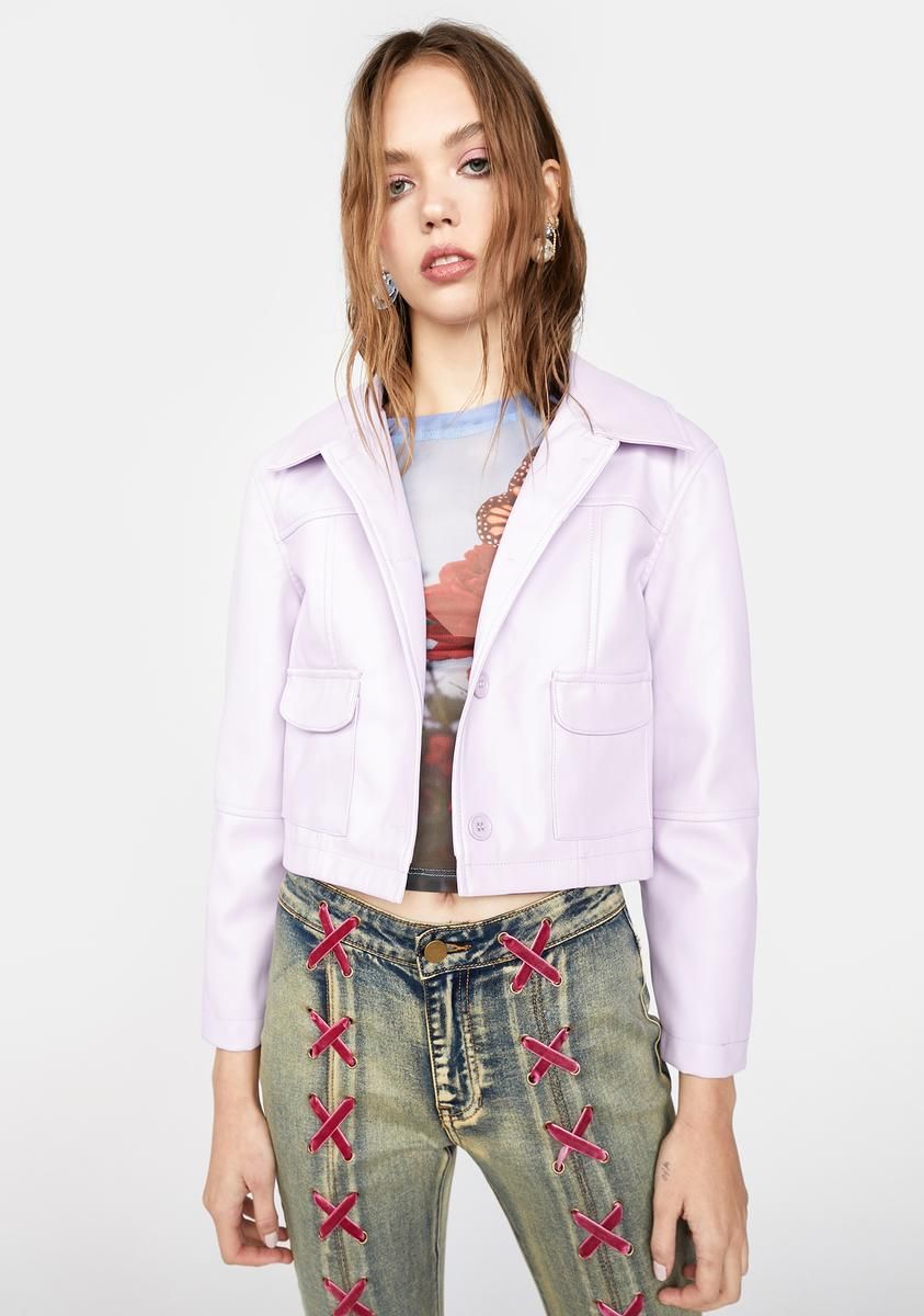 Can't Be Outshined Crop Jacket sold by Dolls Kill