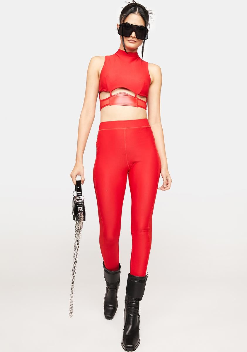 Cherry Altered State Pants Set sold by Dolls Kill product image thumbnail 3