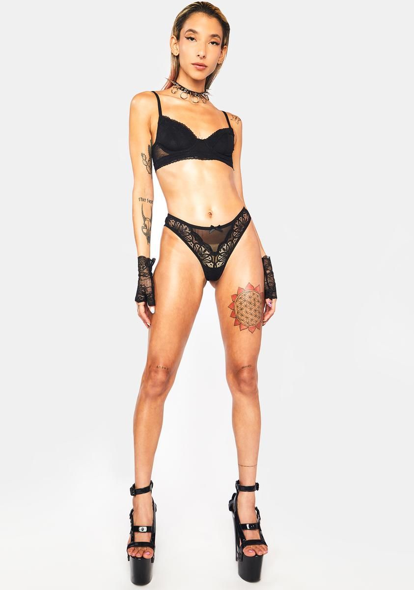 Play To Win Lace Panties sold by Dolls Kill product image thumbnail 3