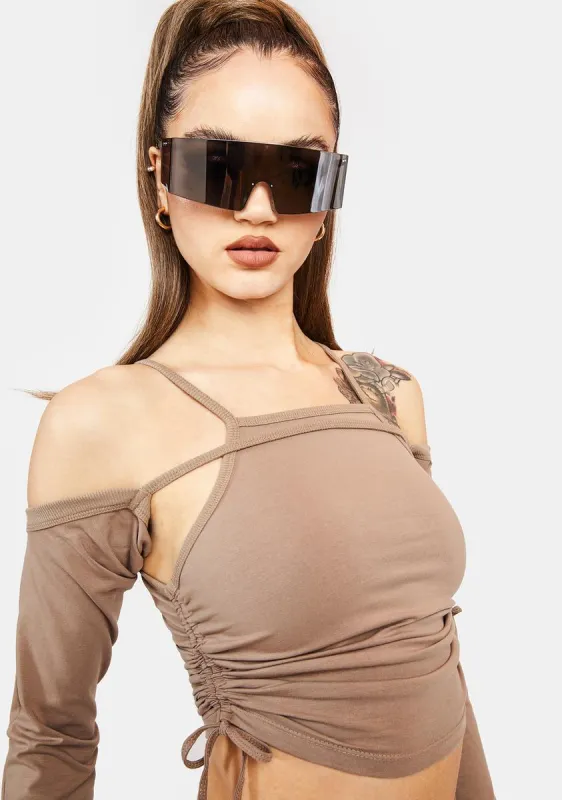 Mention Me Tank And Shrug Set sold by Dolls Kill