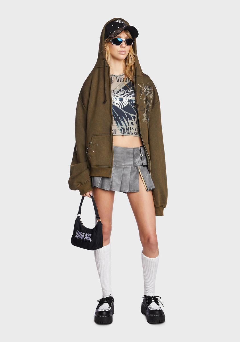 Tattoo Butterfly Tank Top sold by Dolls Kill product image thumbnail 3